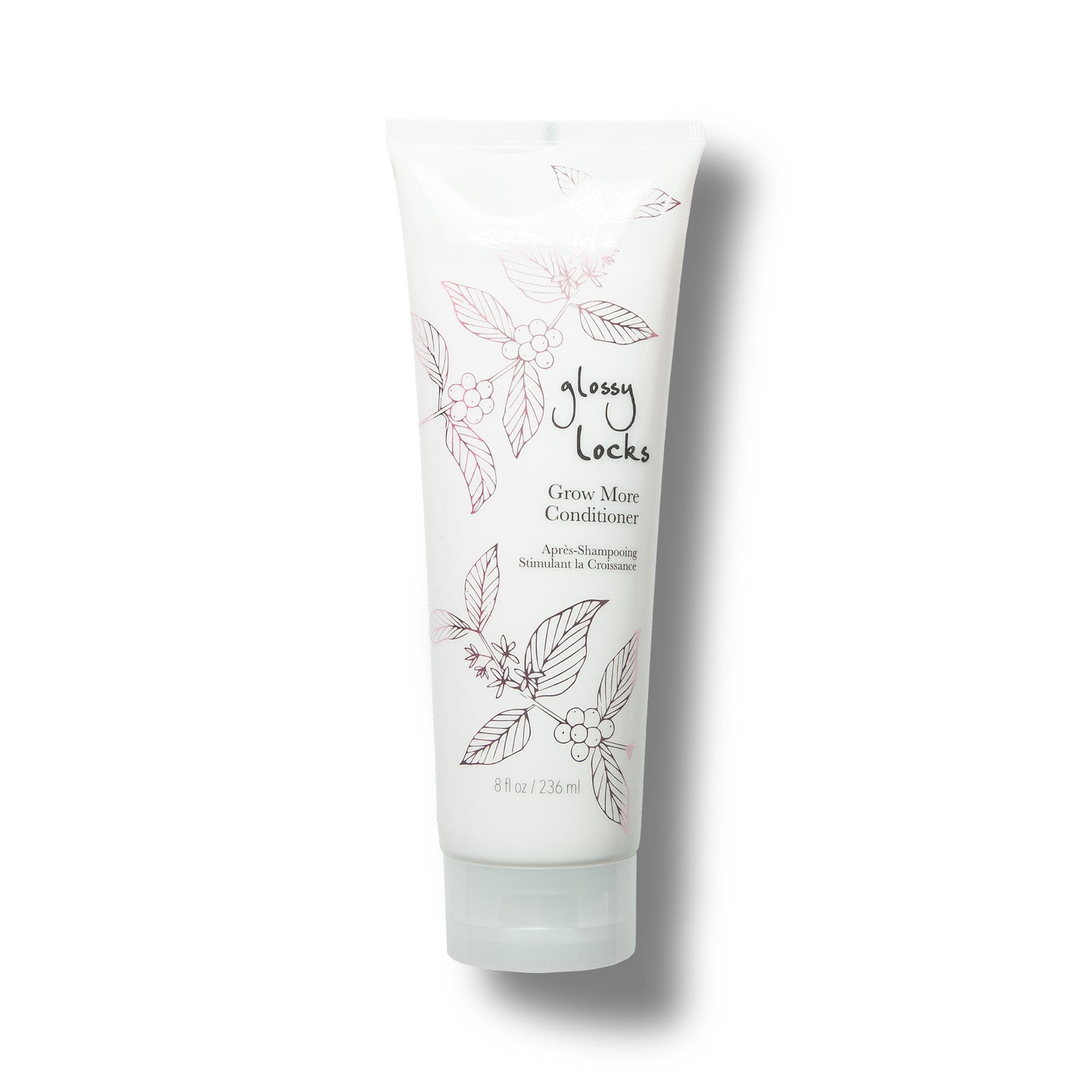 100-pure-glossy-locks-apr-s-shampooing-8-oz-fortifiant image 1