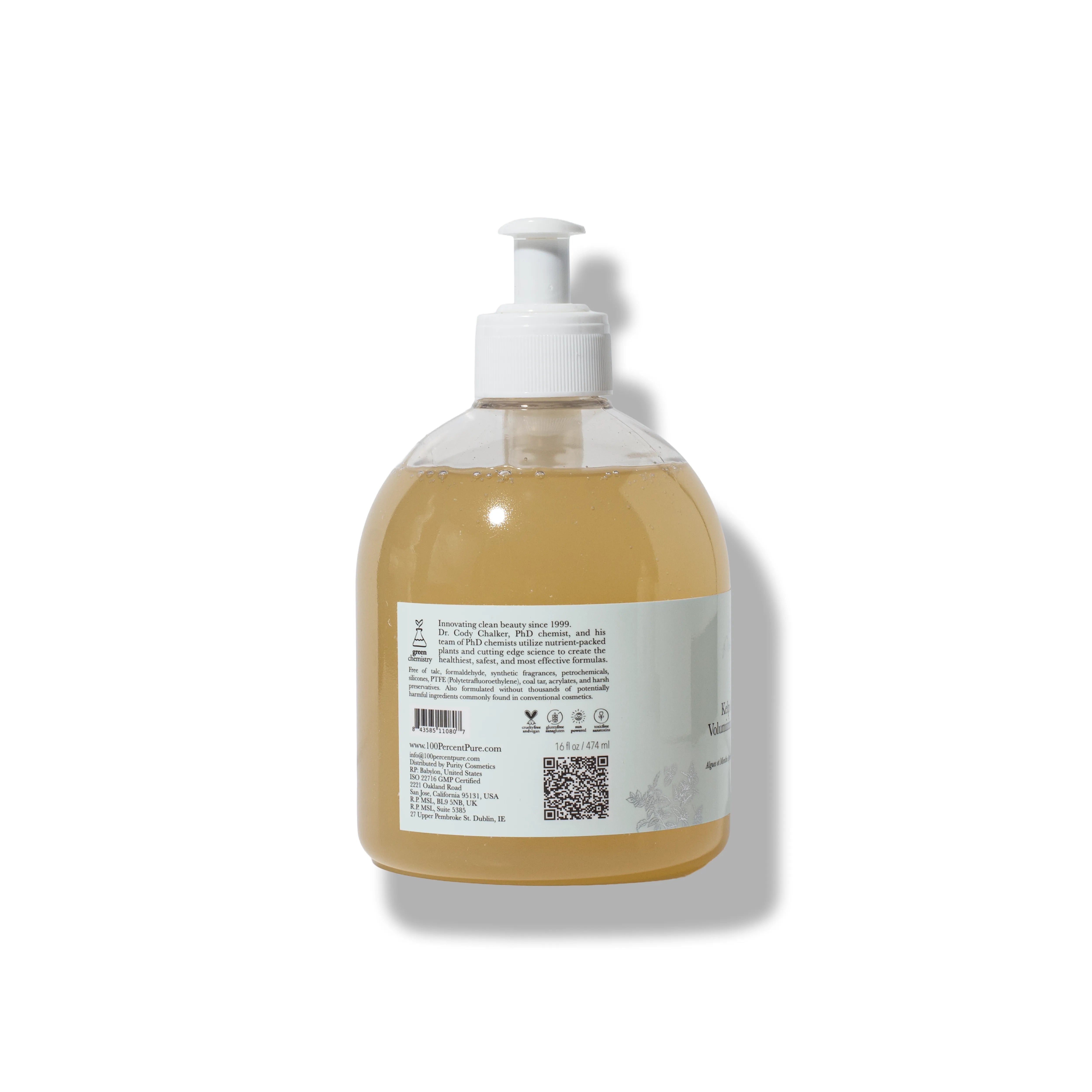 100-pure-hair-kelp-and-mint-shampooing-volumateur-13-oz image 6
