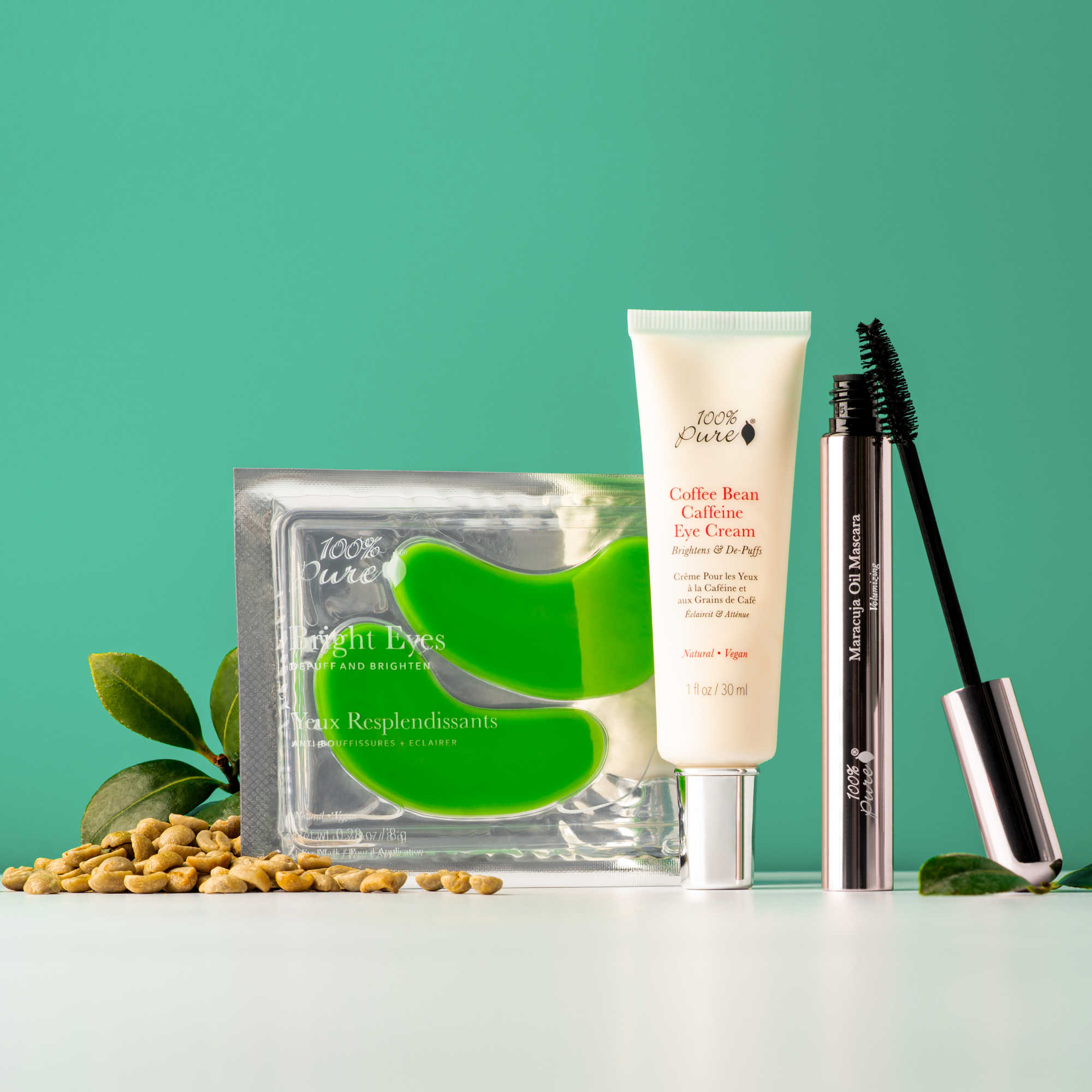100-pure-gift-sets-eyes-kit-coffret-yeux-caf-ine image 1