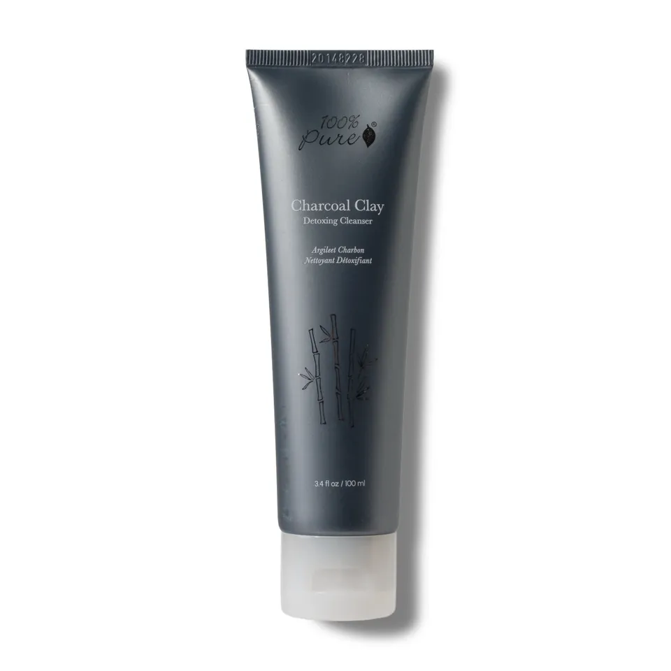 100-pure-skin-care-charcoal-clay-nettoyant-charbon-d-tox image 1