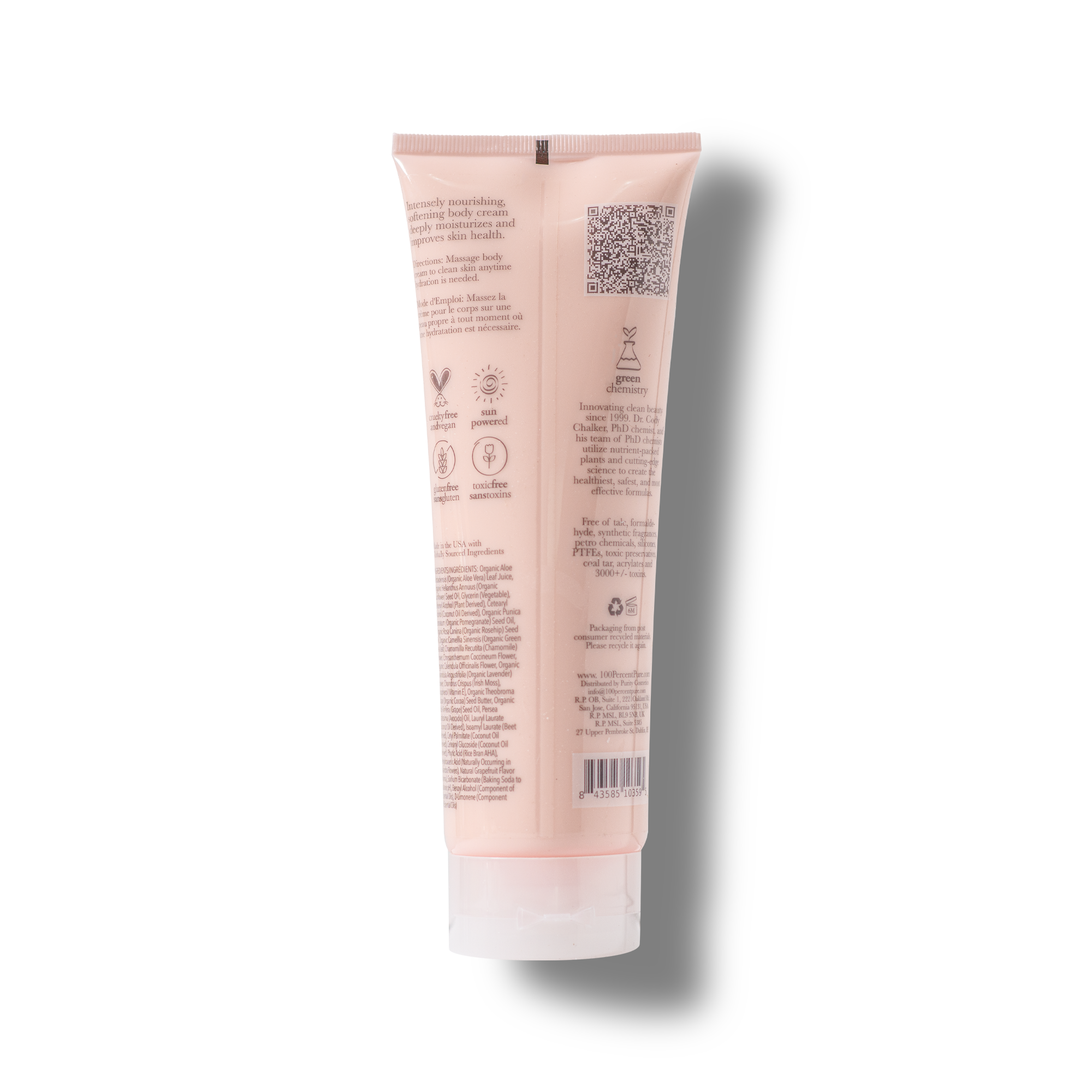100-pure-pink-grapefruit-cr-me-corps-pamplemousse-cacao image 2