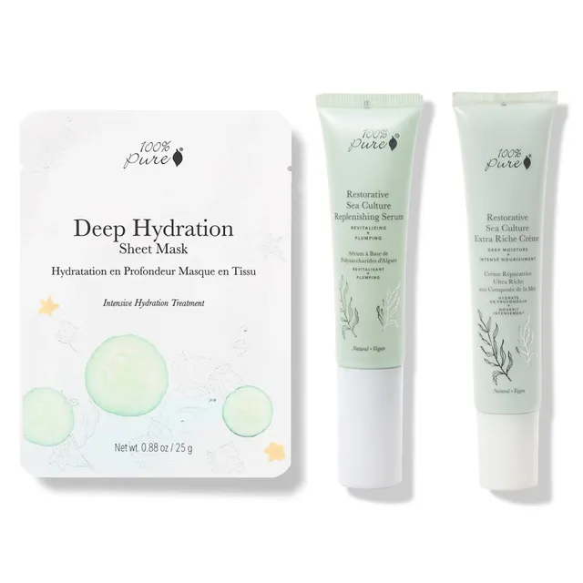 100-pure-ultimate-hydration-coffret-soin-hydratant-visage image 1