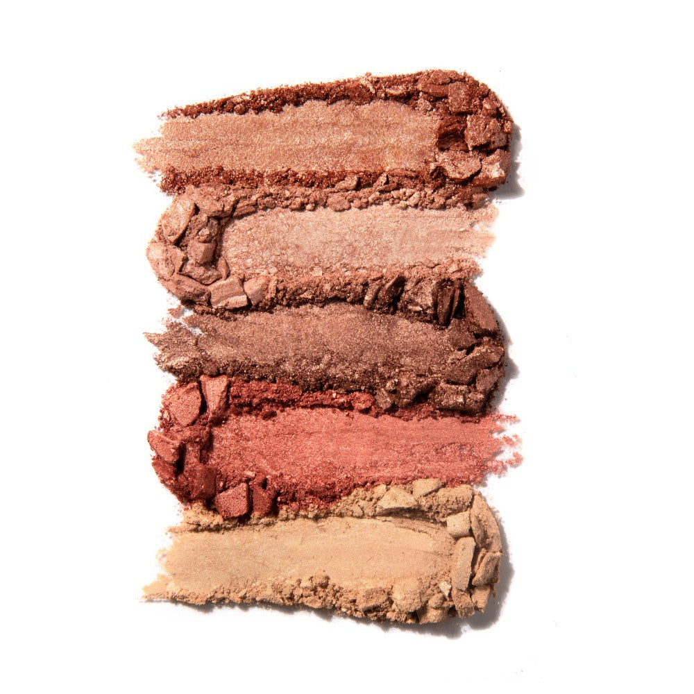 100-pure-rose-gold-palette-maquillage-fruits-5-teintes image 2