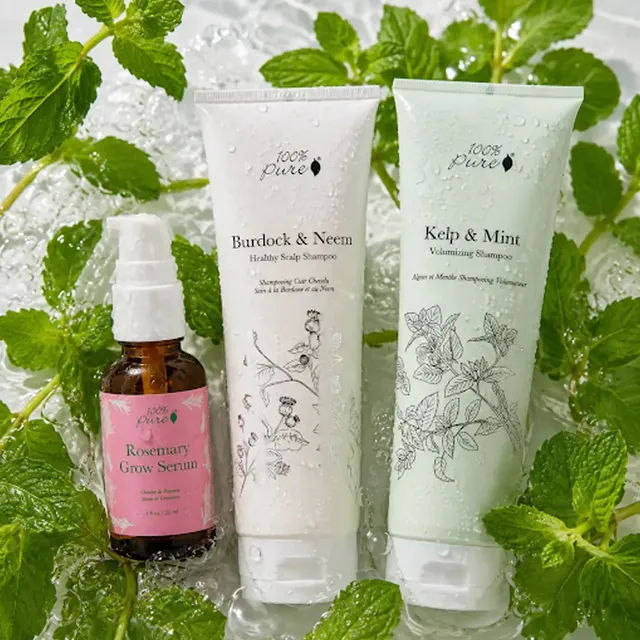 100-pure-gift-sets-scalp-invigorate-coffret-cheveux-romarin image 1