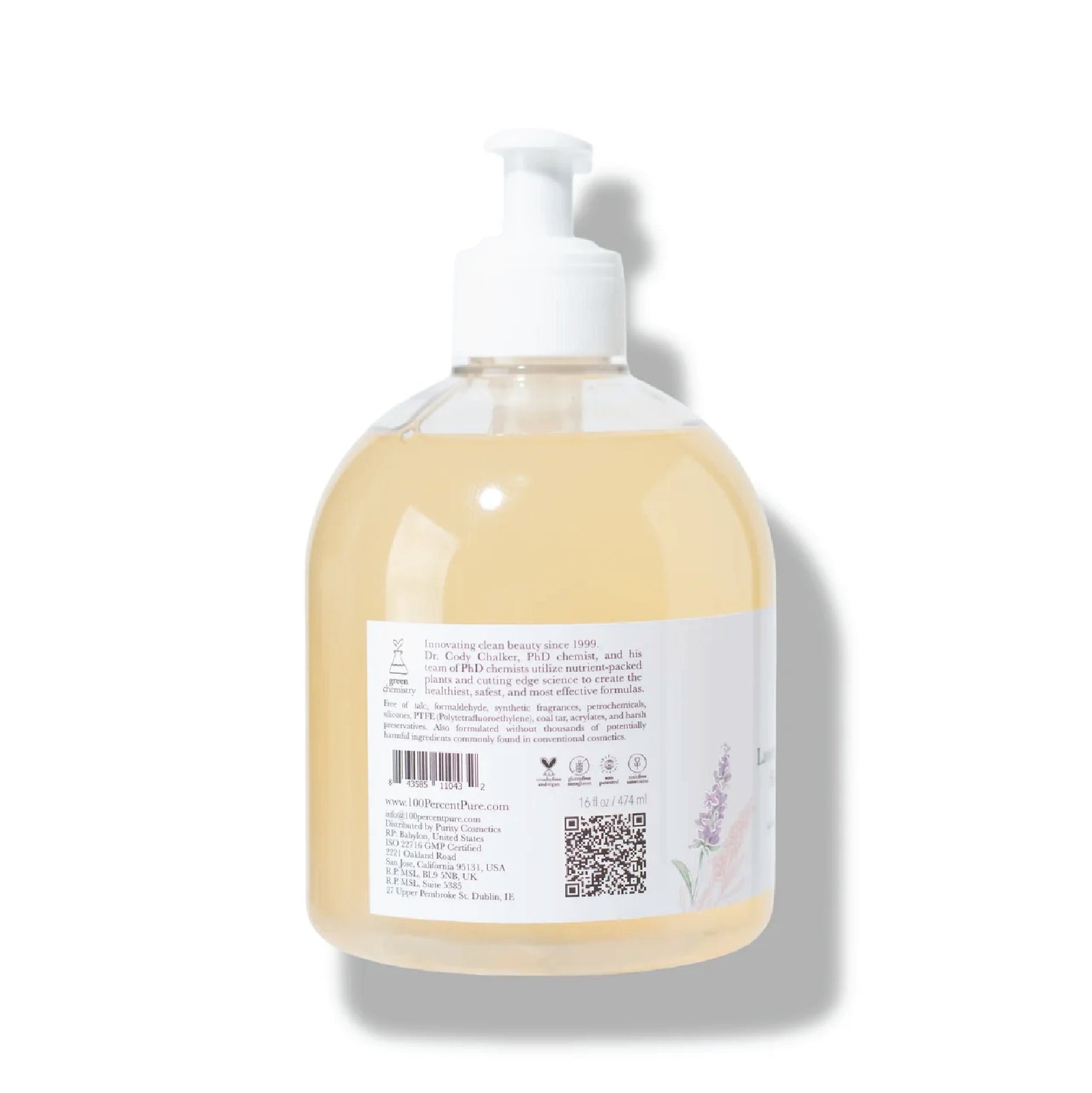 100-pure-french-lavender-gel-douche-lavande-16-oz image 2