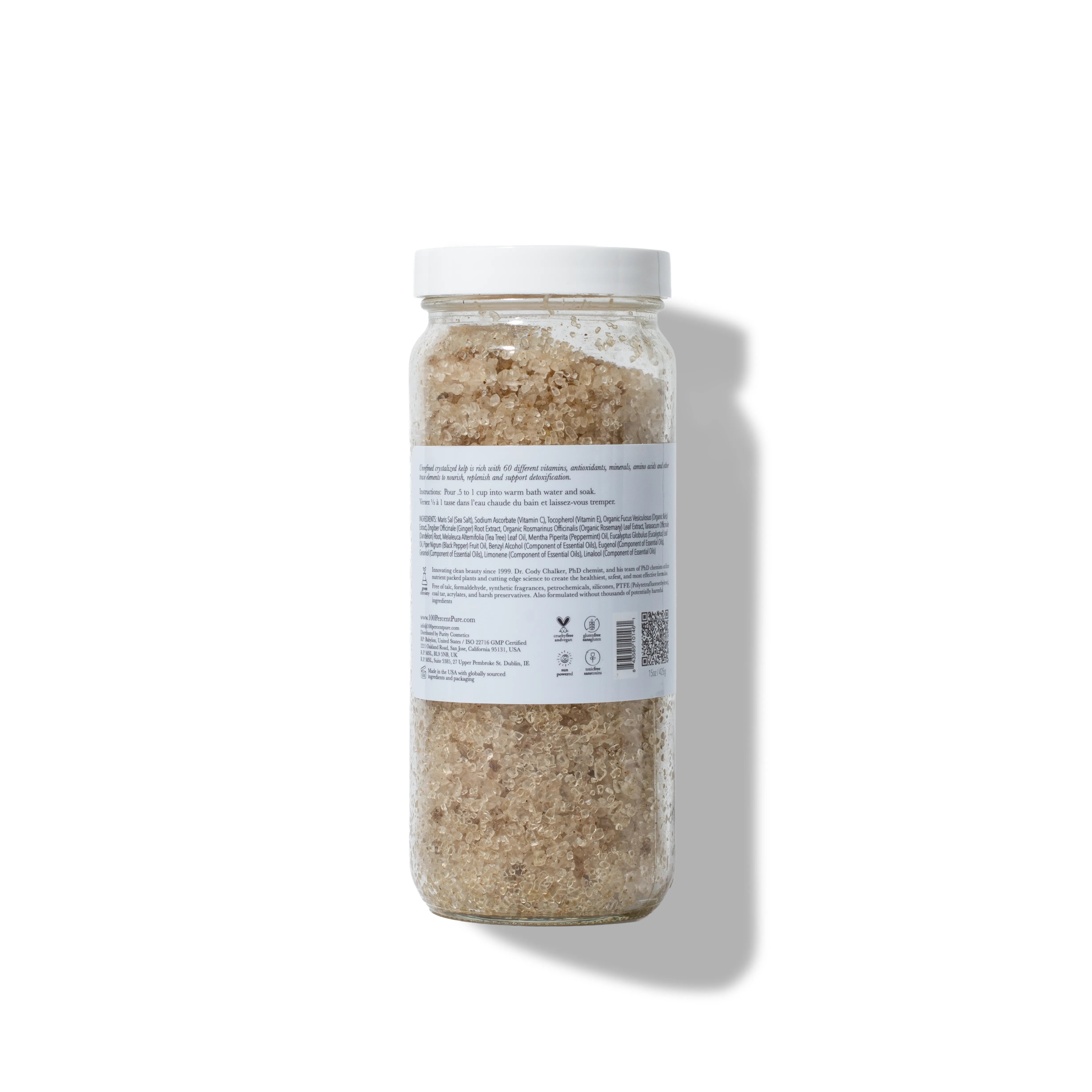 100-pure-body-seaweed-detox-sel-de-bain-algues-d-tox image 2