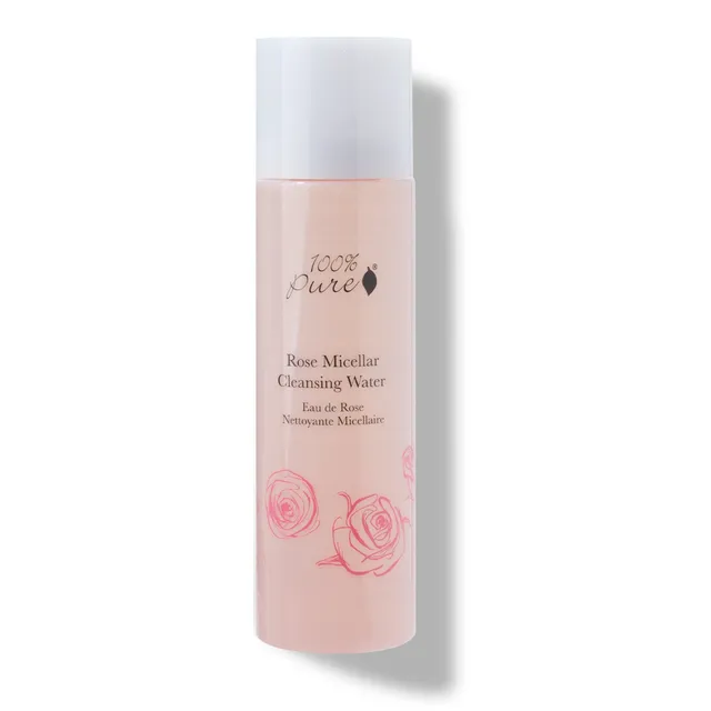 100-pure-rose-eau-micellaire-visage-rose-hydratante-vegan image 1