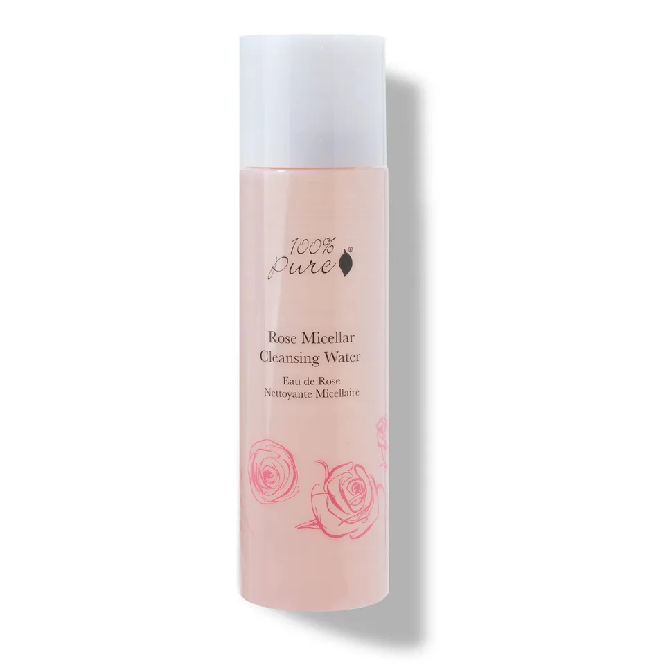 100-pure-rose-eau-micellaire-visage-rose-hydratante-vegan image 1