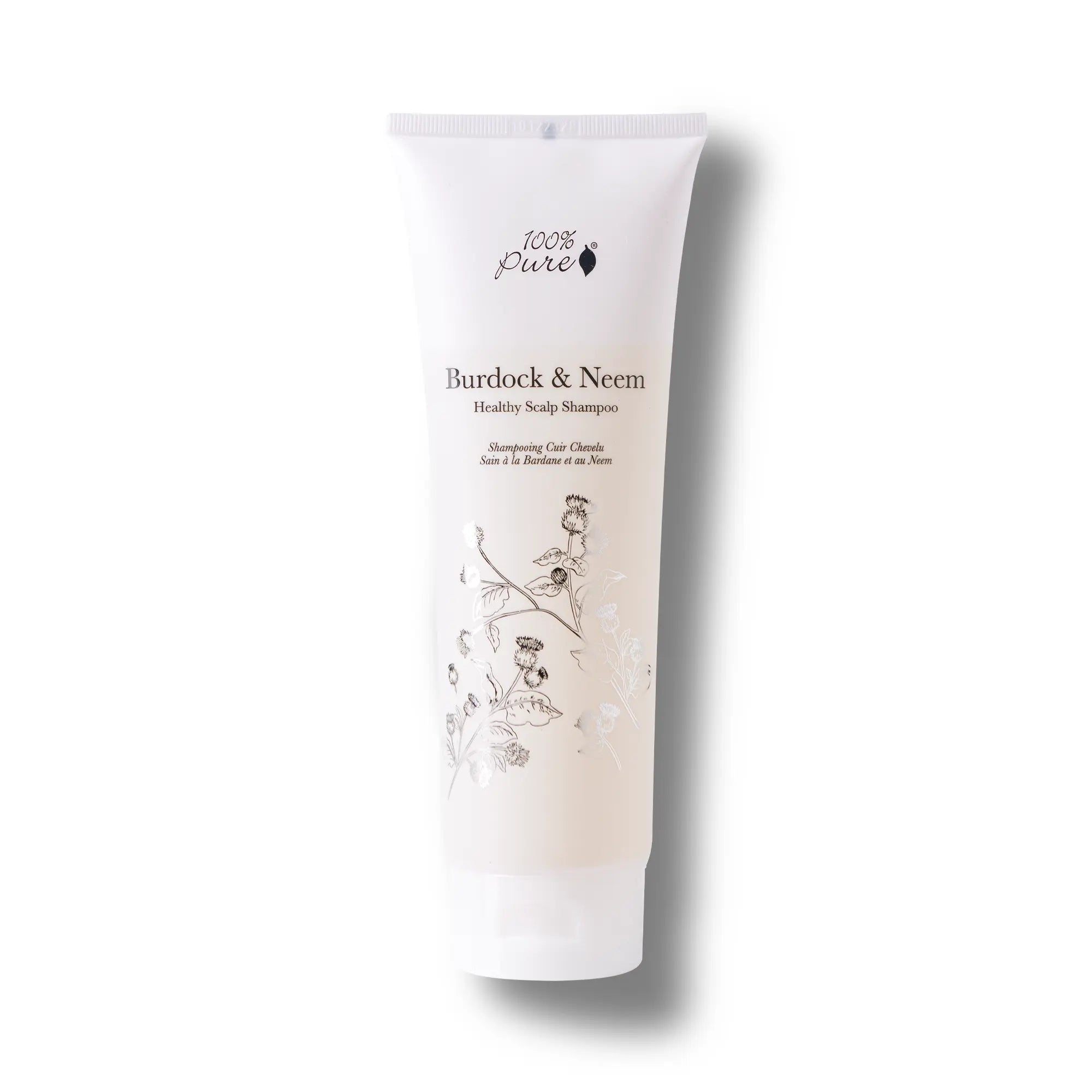 100-pure-burdock-neem-shampooing-8-oz-cuir-chevelu-apaisant image 1