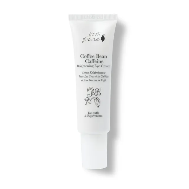 100-pure-skin-care-coffee-bean-cr-me-yeux-caf-ine-9-ml image 1