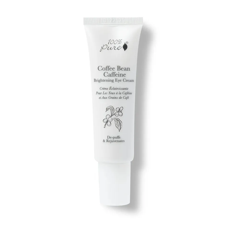 100-pure-skin-care-coffee-bean-cr-me-yeux-caf-ine-9-ml image 1