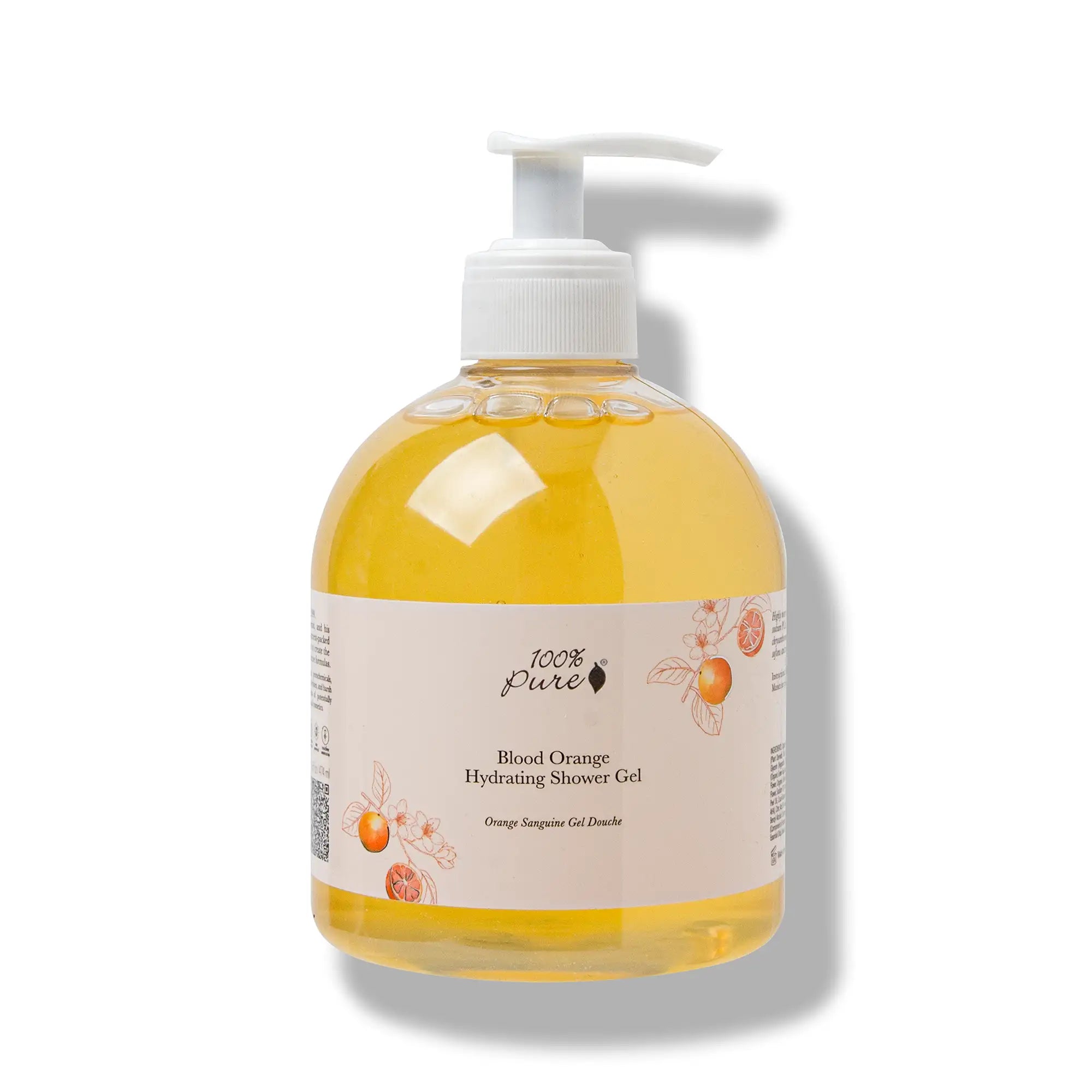 100-pure-blood-orange-gel-douche-orange-sanguine-8-oz image 1