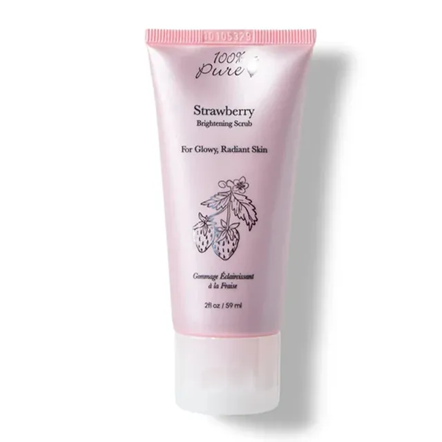 100-pure-skin-care-strawberry-gommage-visage-fraise-clat image 1