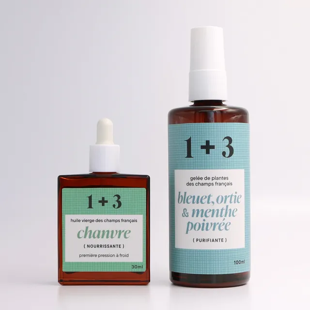 1-3-routines-peaux-mixtes-soin-visage-chanvre-bleuet image 1