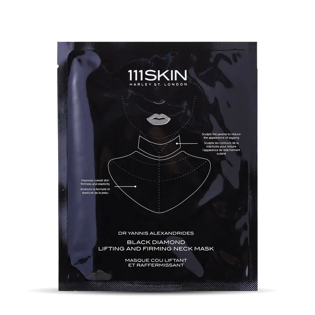 111skin-black-diamond-masque-cou-fermet-5-masques-liftant image 1