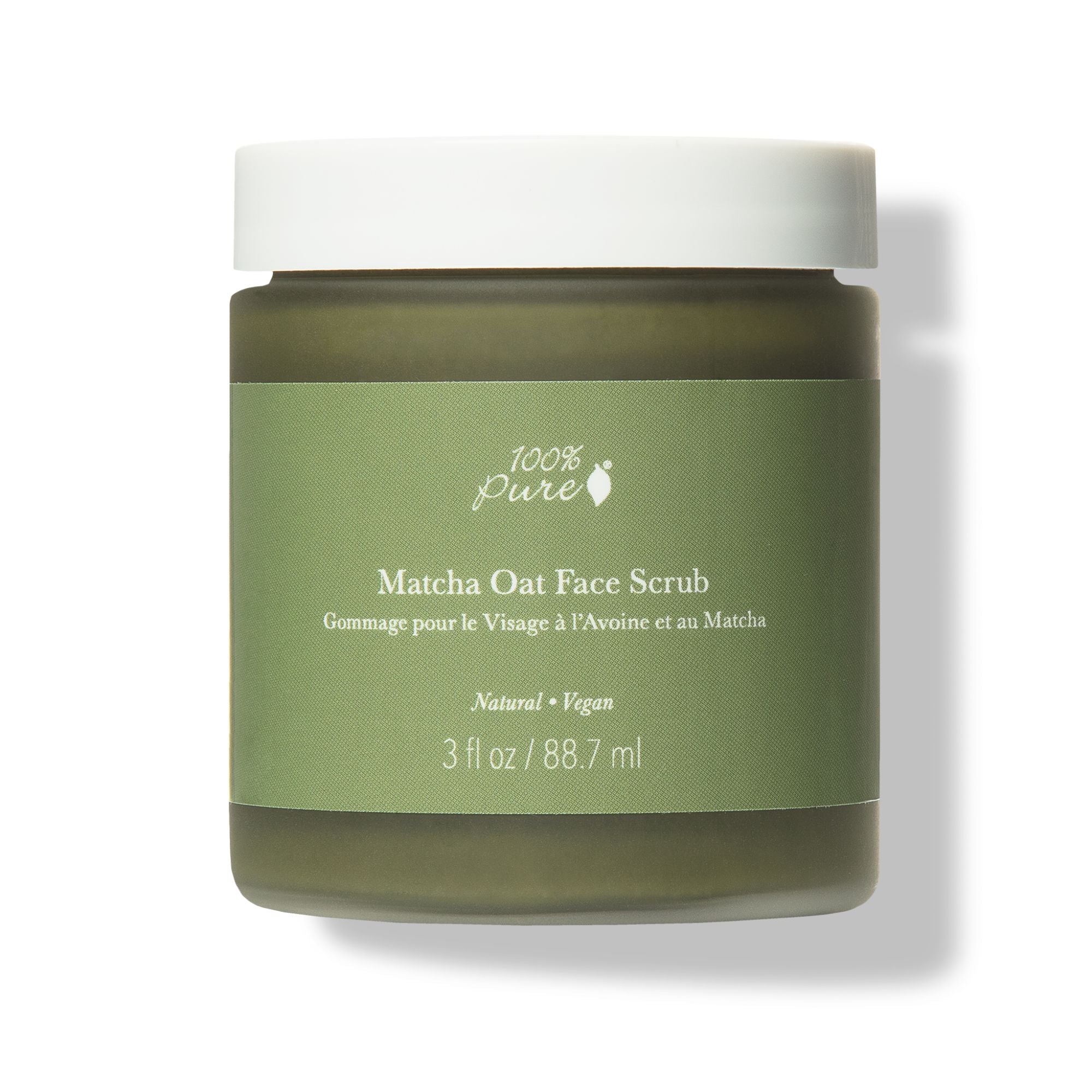 100-pure-skin-care-matcha-oat-gommage-visage-th-vert image 1