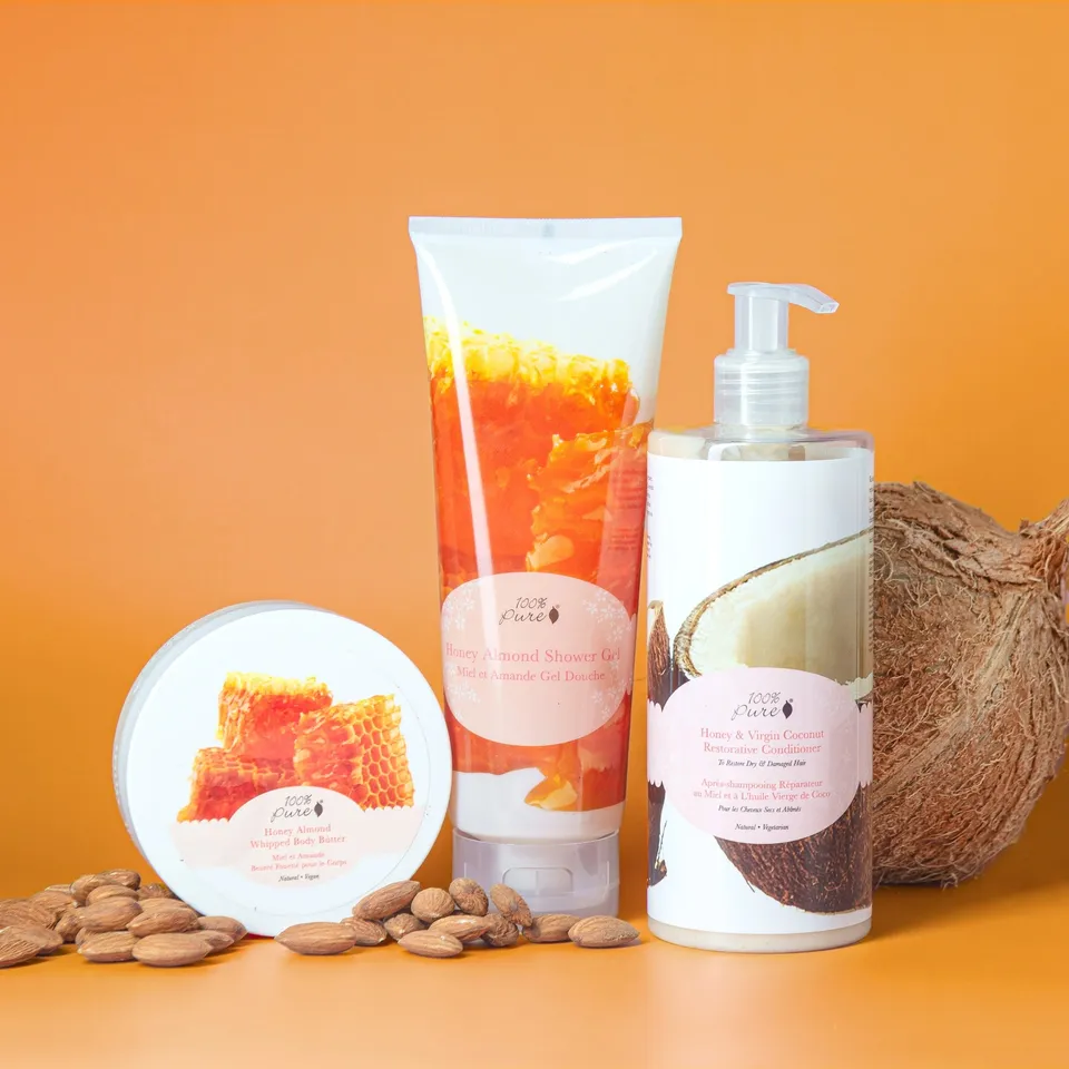 100-pure-gift-sets-soften-restore-gwp-coffret-miel-nourrissant image 1