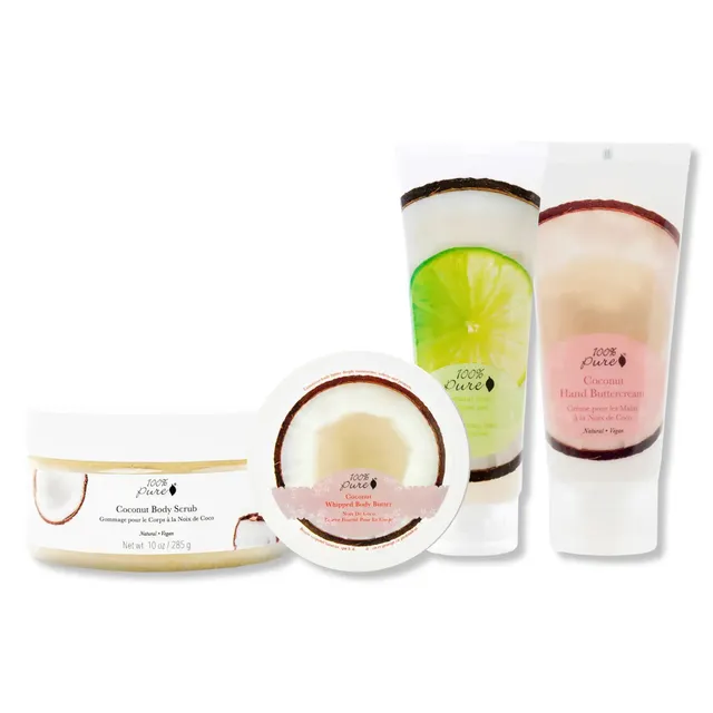 100-pure-gift-sets-coconut-day-coffret-coco-peau-sensible image 1