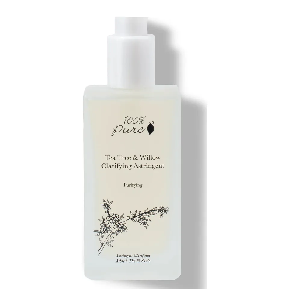 100-pure-tea-tree-willow-clarifying-astringent-lotion-peau-grasse image 1