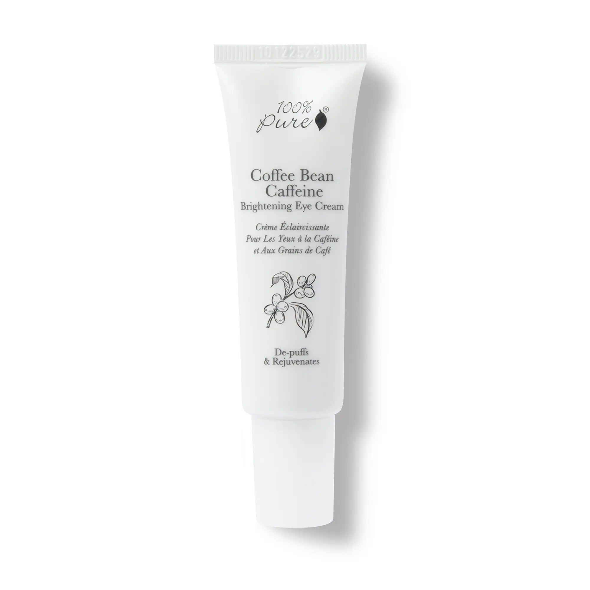 100-pure-skin-care-coffee-bean-cr-me-yeux-caf-ine-9-ml image 1