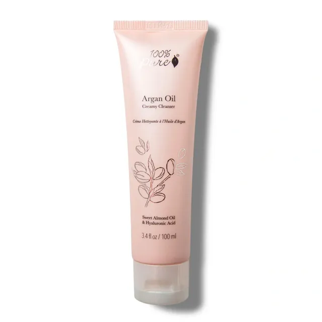 100-pure-argan-oil-creamy-nettoyant-cr-me-peau-s-che image 1