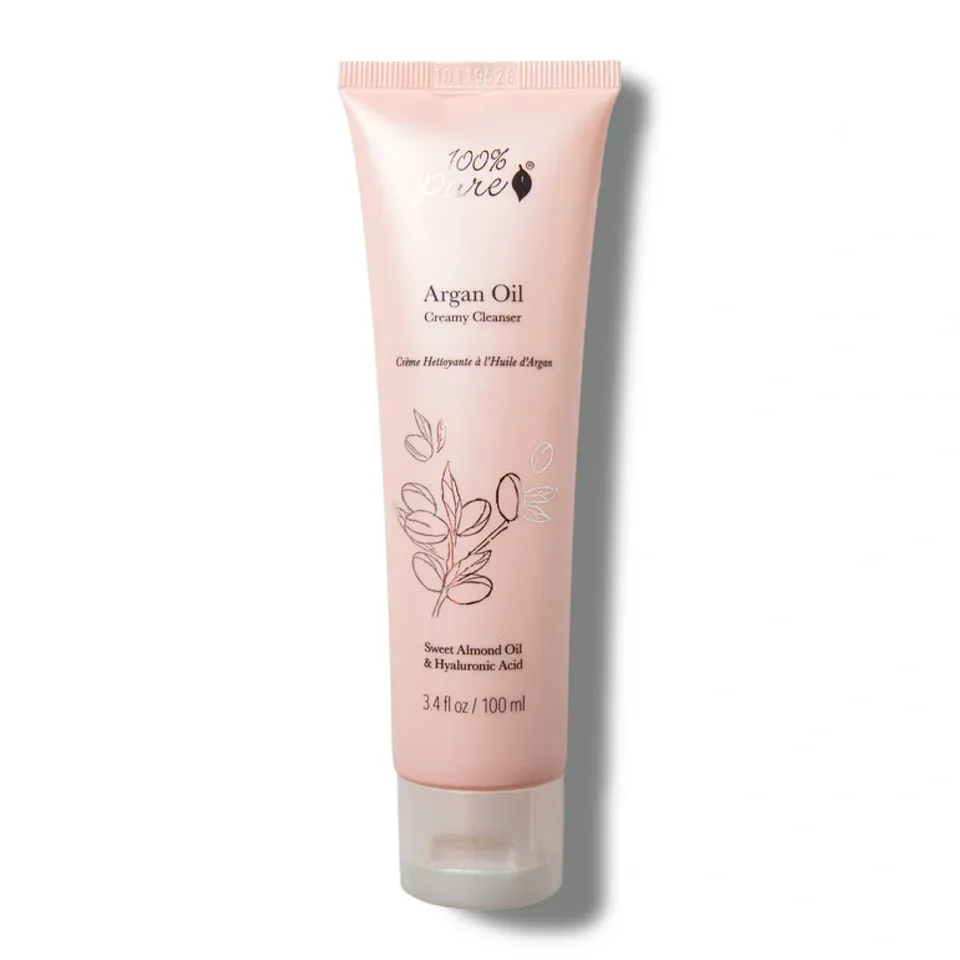 100-pure-argan-oil-creamy-nettoyant-cr-me-peau-s-che image 1