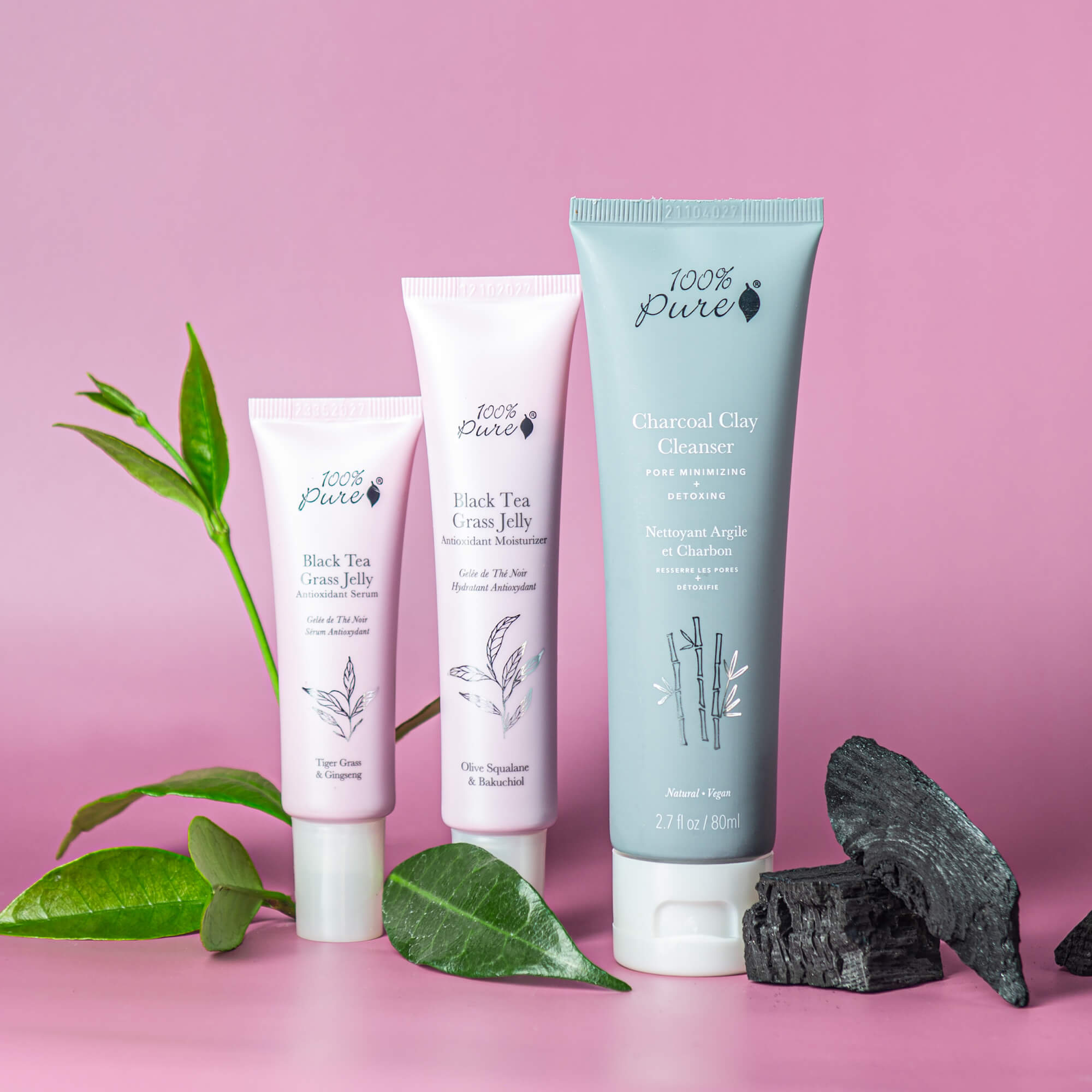 100-pure-the-clarifying-edit-coffret-visage-peau-grasse-trio image 1