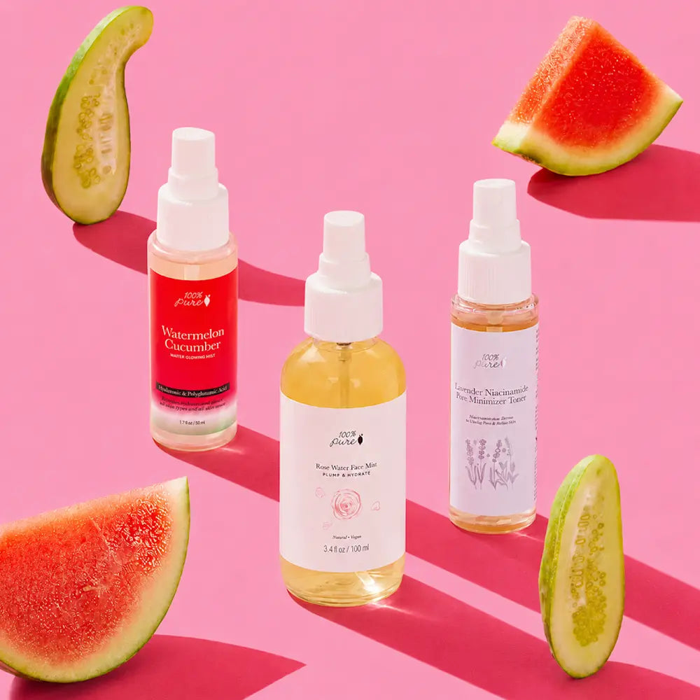 100-pure-waterlock-trio-brume-visage-3-sprays-hydratante image 1