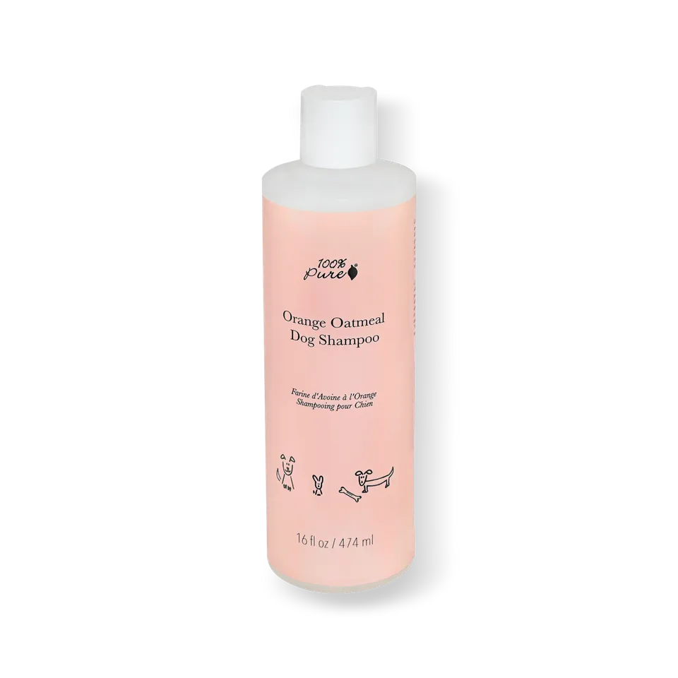 100-pure-orange-oatmeal-shampoing-chien-avoine-orange image 1