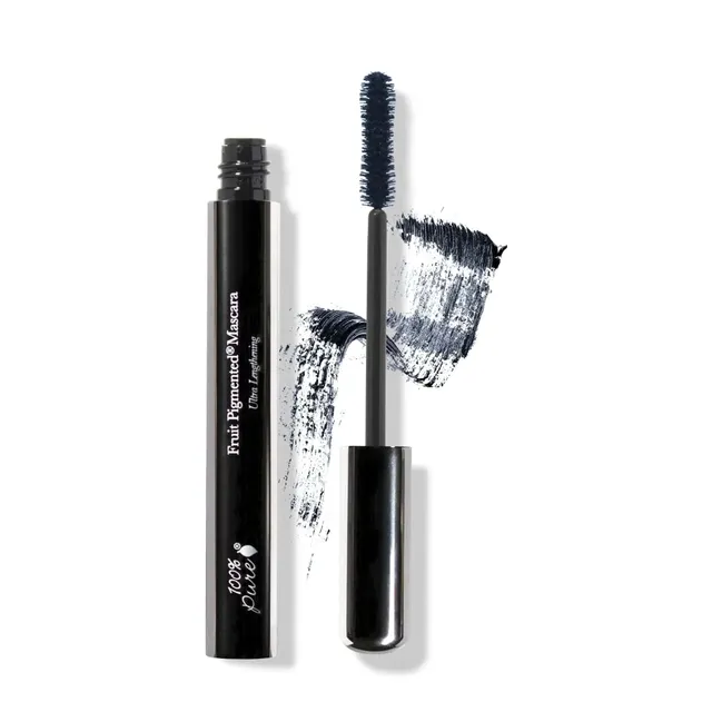 100-pure-fruit-pigmented-mascara-black-tea-allongeant image 1