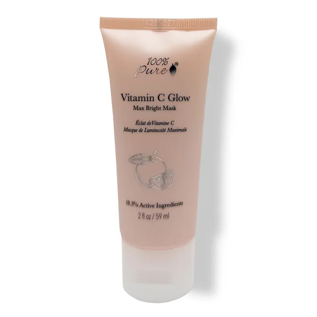 100-pure-vitamin-c-glow-masque-visage-clat-taches image 1